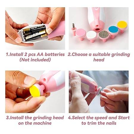 Baby electric nail cutter
