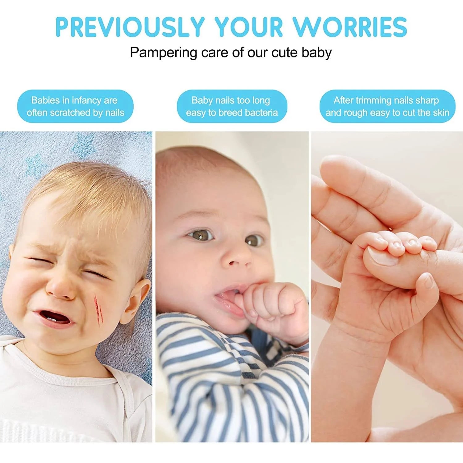 Baby electric nail cutter