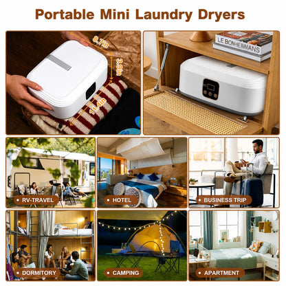 Everlasting Portable Electric Clothes Dryer for Home, Apartment, RV & Travel