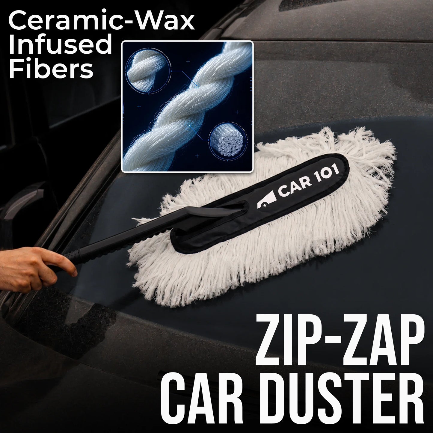 CAR101 ZIP ZAP Car Duster BY Homecart