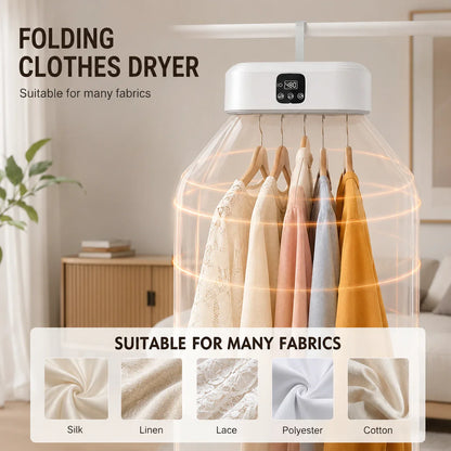 Everlasting Portable Electric Clothes Dryer for Home, Apartment, RV & Travel
